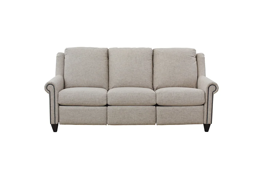 Magnificent Motion Customizable Power Reclining Sofa by Bassett at Esprit Decor Home Furnishings